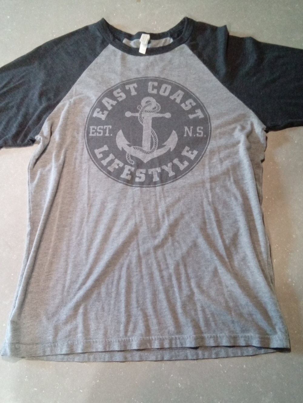 Mens Med. East Coast Lifestyle Long Sleeve Shirt